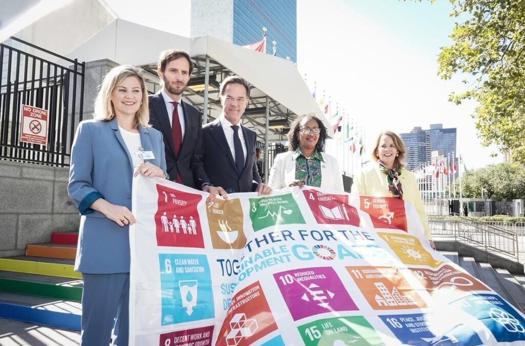 Raise the flag for the SDG’s on SDG Flag Day, 25th of September 2024