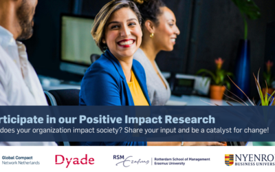Participate in our Positive Impact Research and be a catalyst for change